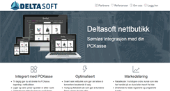 Desktop Screenshot of deltasoft.no